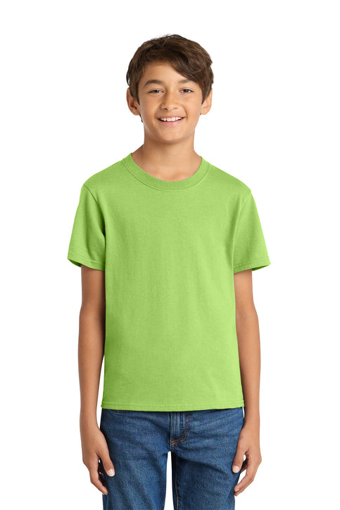Port & Company Youth Core Cotton Tee (PC54Y) - Lime
