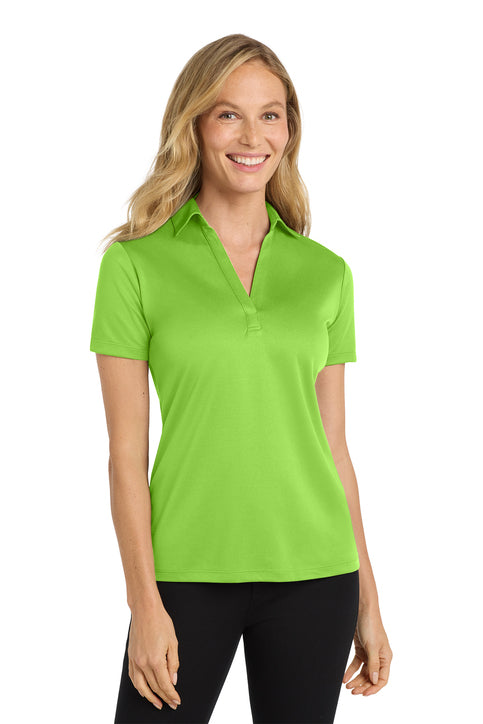 Port Authority Women's Silk Touch Performance Polo (L540) - Lime