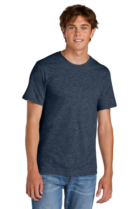 Port & Company Easy Cotton Tee (PC43) - Heather Navy