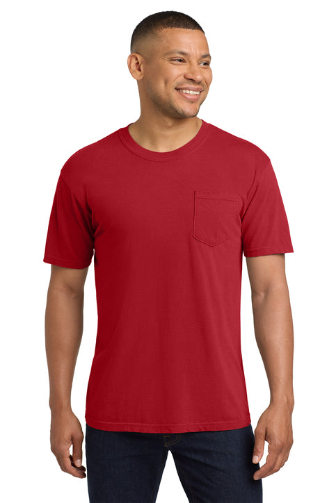 Comfort Colors Heavyweight Pocket Tee (6030) - Red