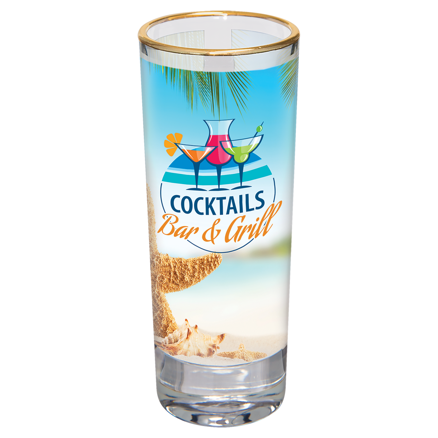 Sublimatable Glass Shot Glass