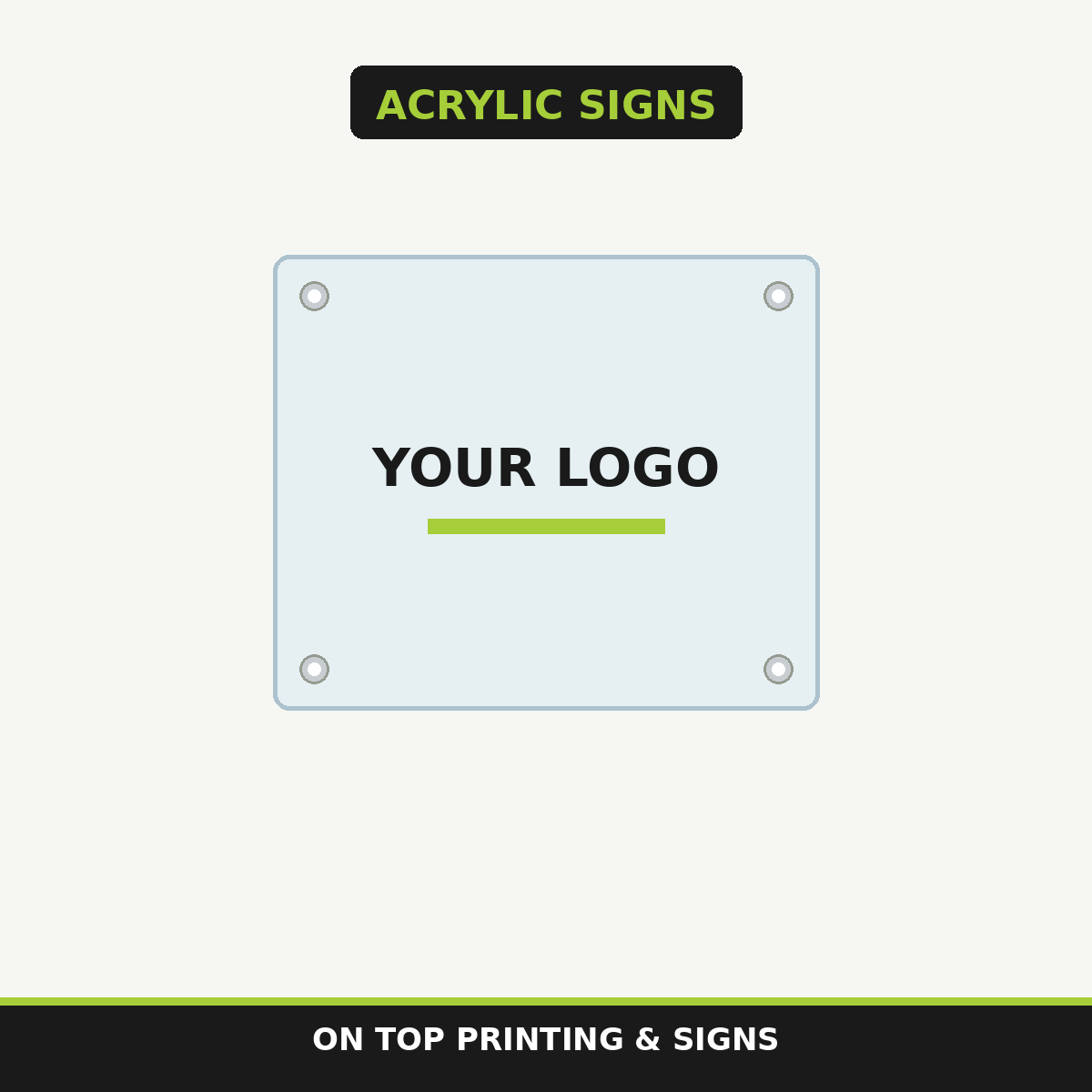 Acrylic Signs