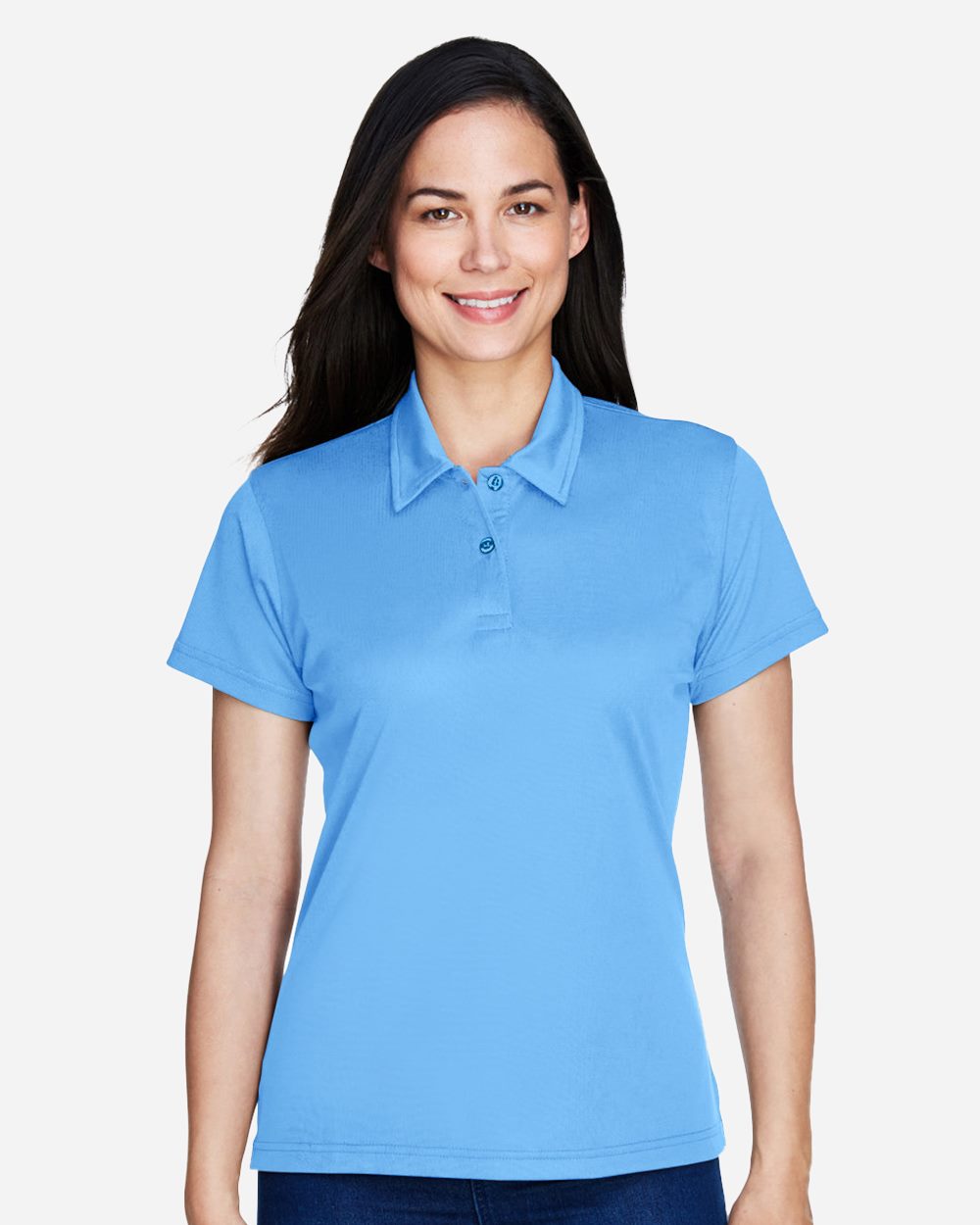 Team 365 Ladies Zone Performance Polo on model