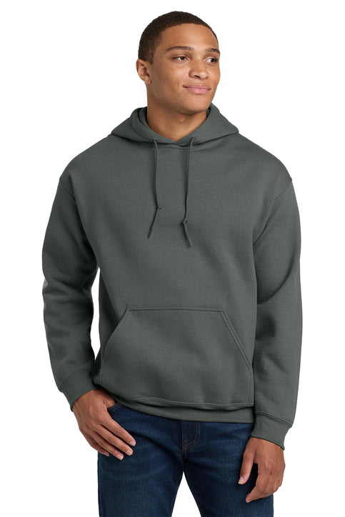 Gildan Heavy Blend Hooded Sweatshirt (18500) - Charcoal