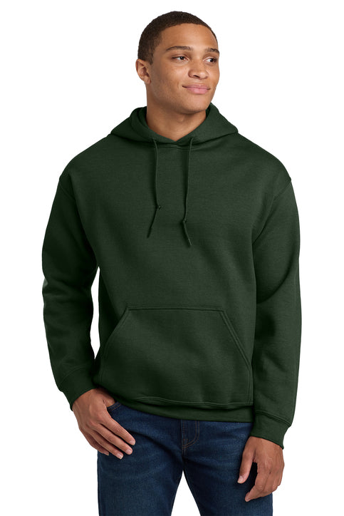 Gildan Heavy Blend Hooded Sweatshirt (18500) - Forest Green