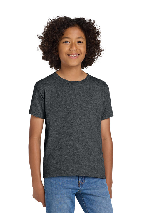 Gildan Youth DryBlend Tee (8000B) - Dark Heather