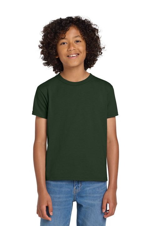 Gildan Youth DryBlend Tee (8000B) - Forest Green