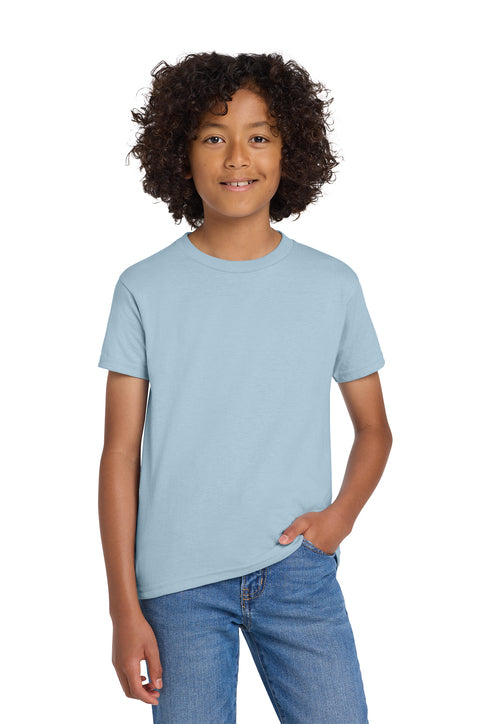 Gildan Youth DryBlend Tee (8000B) - Light Blue