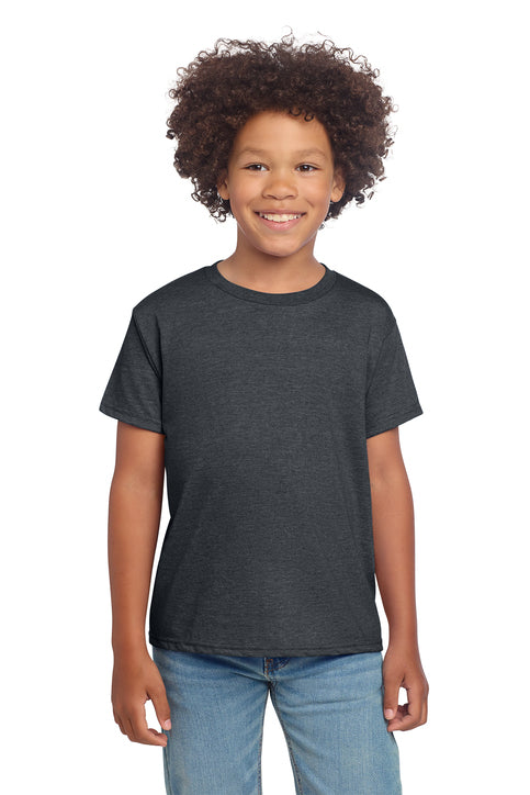 Gildan Youth Softstyle Tee (64000B) - Dark Heather