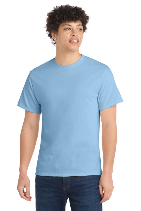 Port & Company Core Cotton Tee (PC54) - Light Blue