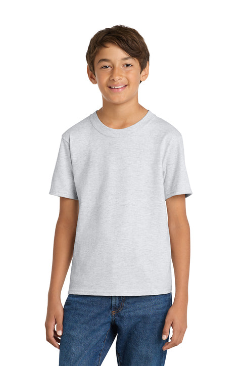 Port & Company Youth Core Cotton Tee (PC54Y) - Ash