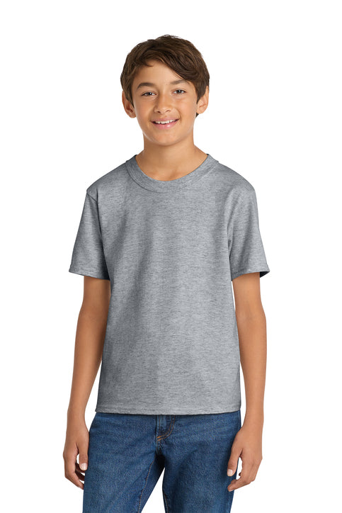 Port & Company Youth Core Cotton Tee (PC54Y) - Athletic Heather