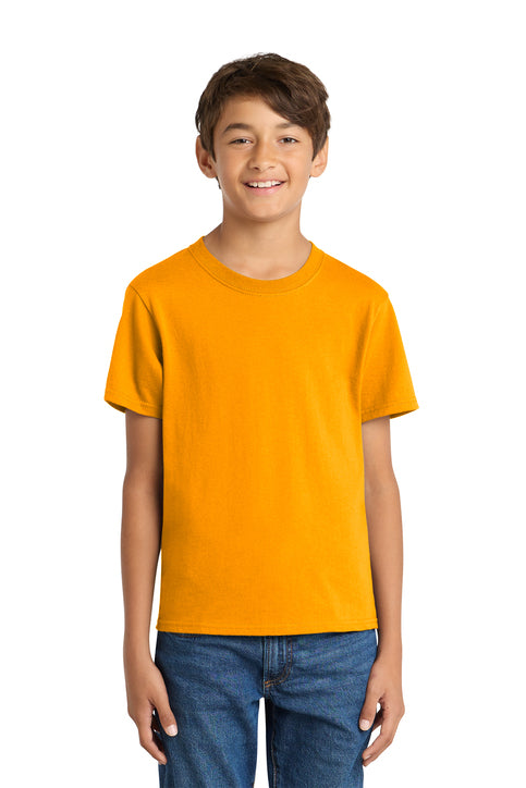 Port & Company Youth Core Cotton Tee (PC54Y) - Gold