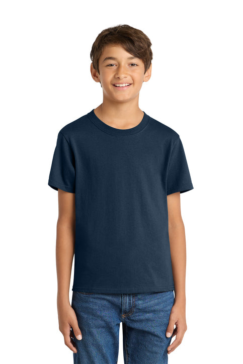 Port & Company Youth Core Cotton Tee (PC54Y) - Navy