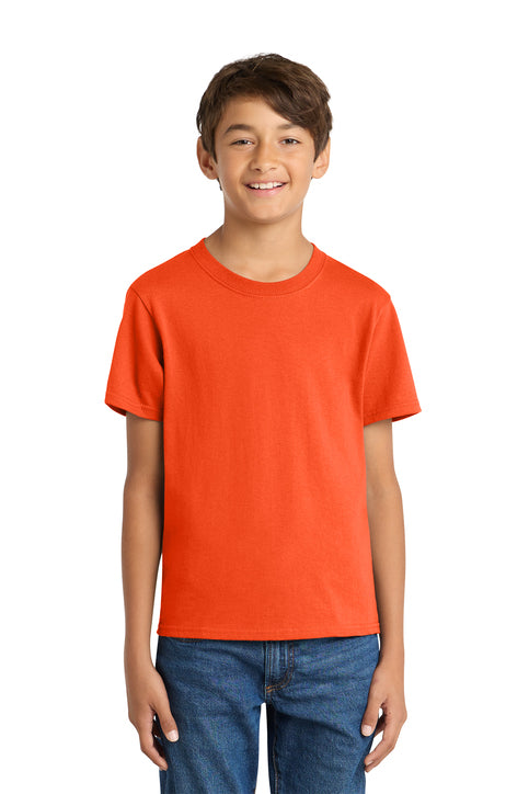 Port & Company Youth Core Cotton Tee (PC54Y) - Orange