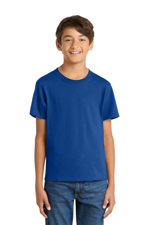 Port & Company Youth Core Cotton Tee (PC54Y) - True Royal