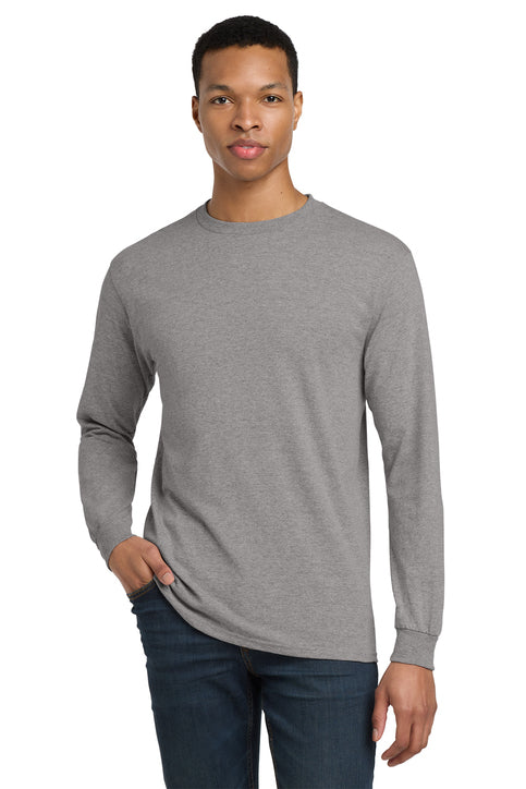 Gildan DryBlend 50/50 Long Sleeve Tee (8400) - Sport Grey