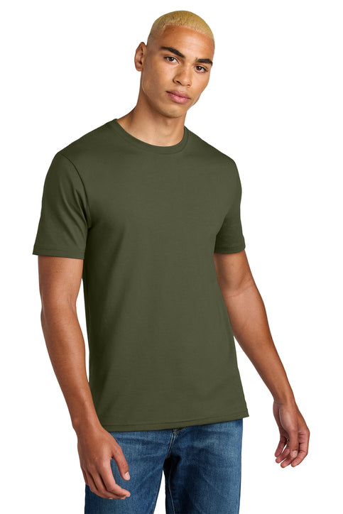 District Perfect Weight Icon Tee (DT106) - Military Green