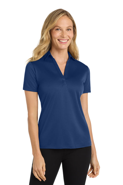 Port Authority Women's Silk Touch Performance Polo (L540) - Royal