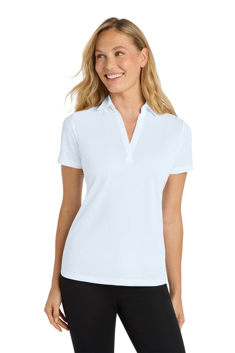 Port Authority Women's Silk Touch Performance Polo (L540) - White