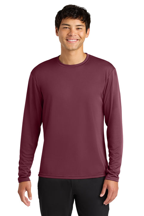 A4 Cooling Performance Long Sleeve Tee (A4N3165) - Cardinal