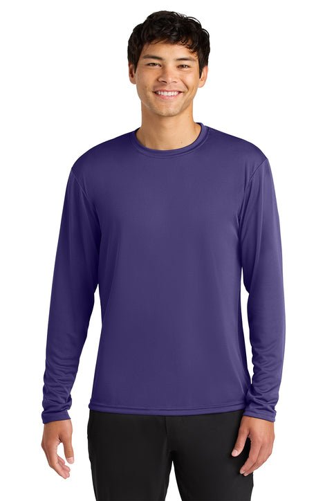 A4 Cooling Performance Long Sleeve Tee (A4N3165) - Purple