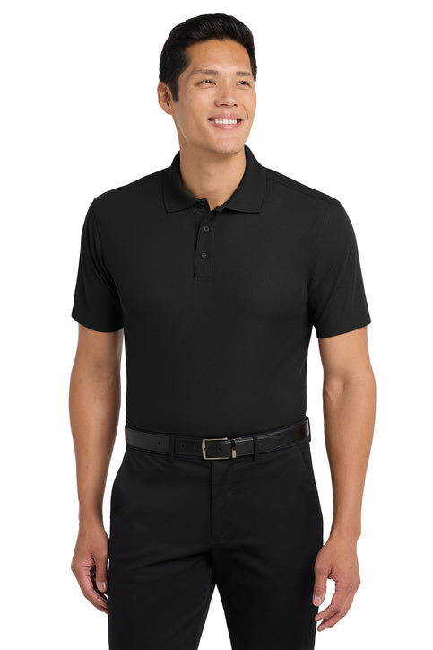 Port Authority Dry Zone Grid Polo (K572) - Black