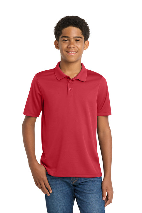 Sport-Tek Youth PosiCharge RacerMesh Polo (YST640) - True Red