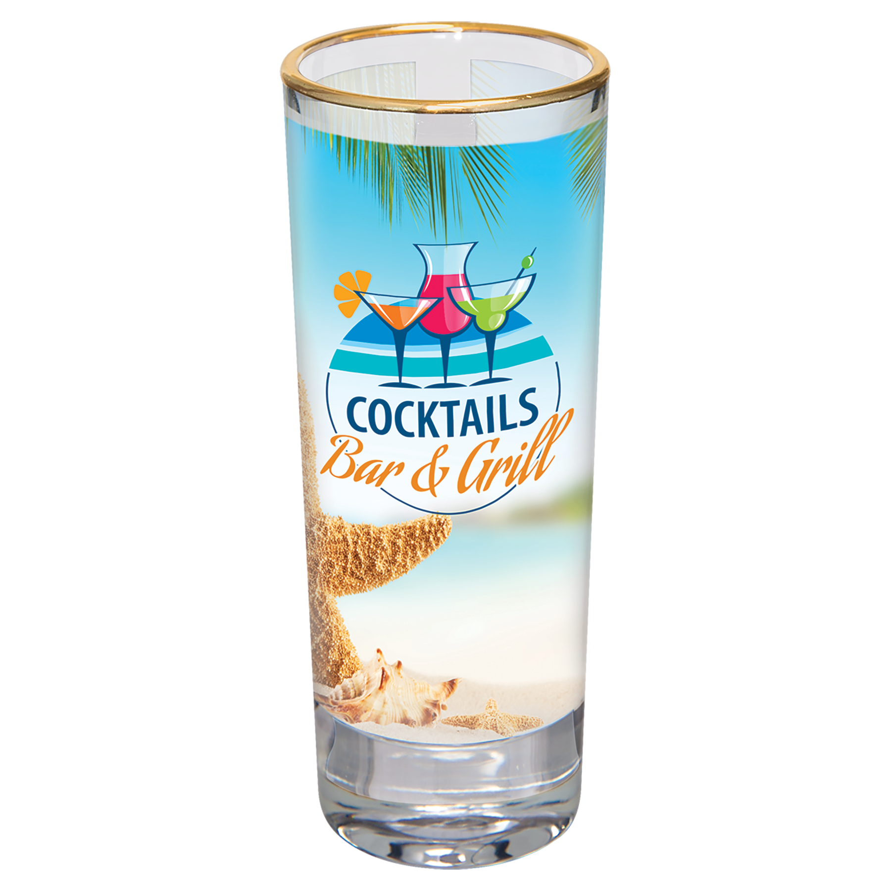 Sublimatable Glass Shot Glass
