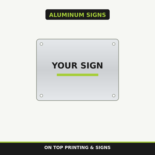 Aluminum Signs