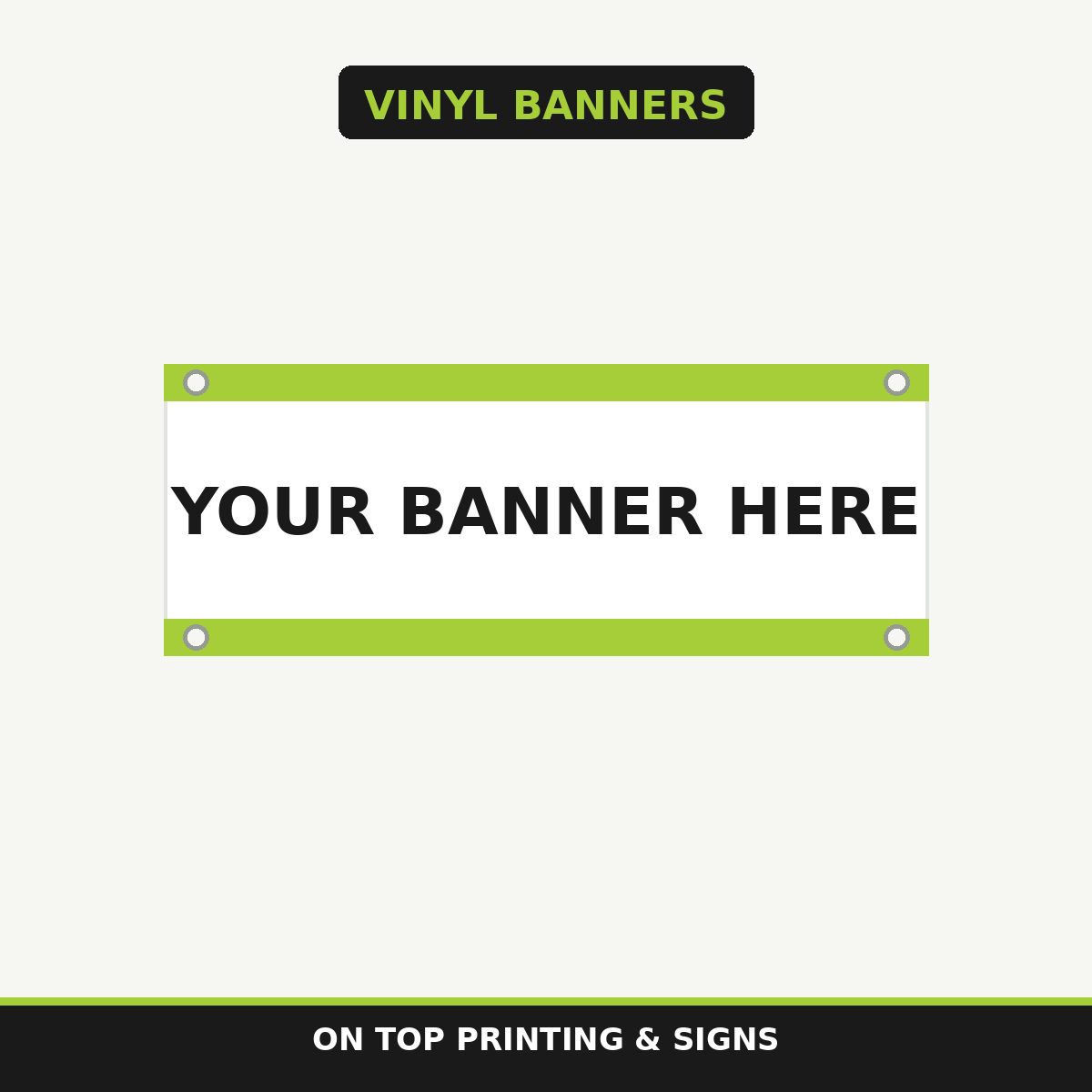 Custom Vinyl Banners