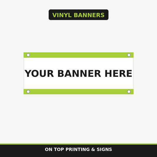 Custom Vinyl Banners