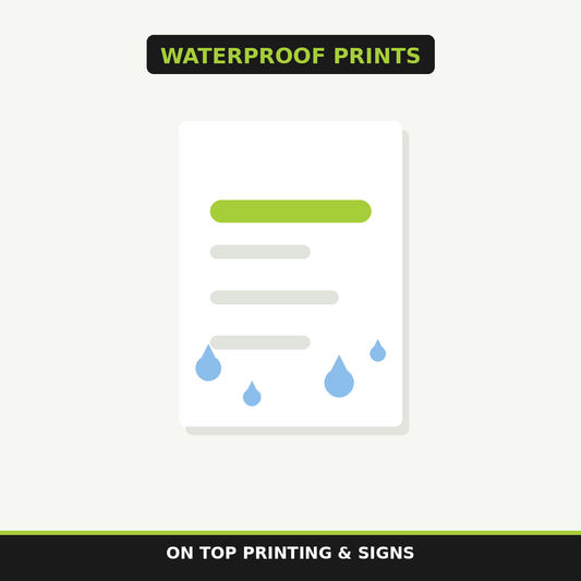 Waterproof Prints